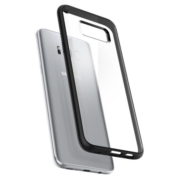 Spigen Galaxy S8 Plus ile Uyumlu Kılıf Ultra Hybrid Matte Black