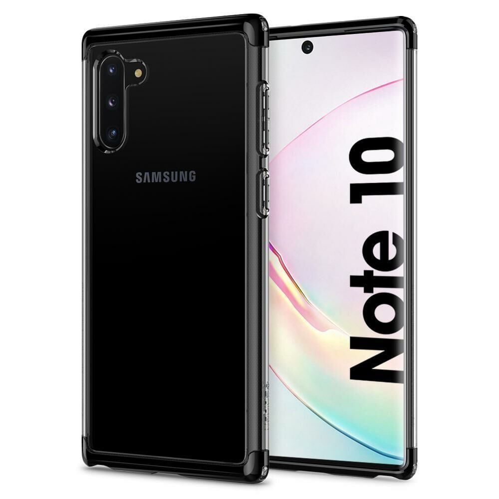 Spigen Galaxy Note 10 ile Uyumlu Kılıf Neo Hybrid NC Black