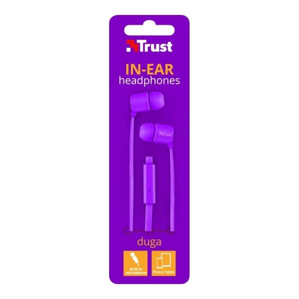 Trust 22110 Duga Kulakiçi Kulaklık Mor