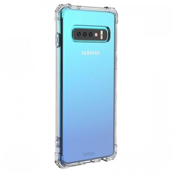 Blogy Galaxy S10 Plus ile Uyumlu Crystal Fit Kılıf Crystal Clear