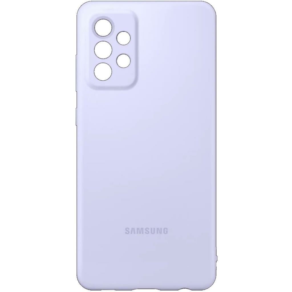 Galaxy A72 ile Uyumlu Slim Kılıf Mor EF-PA725TVEGWW