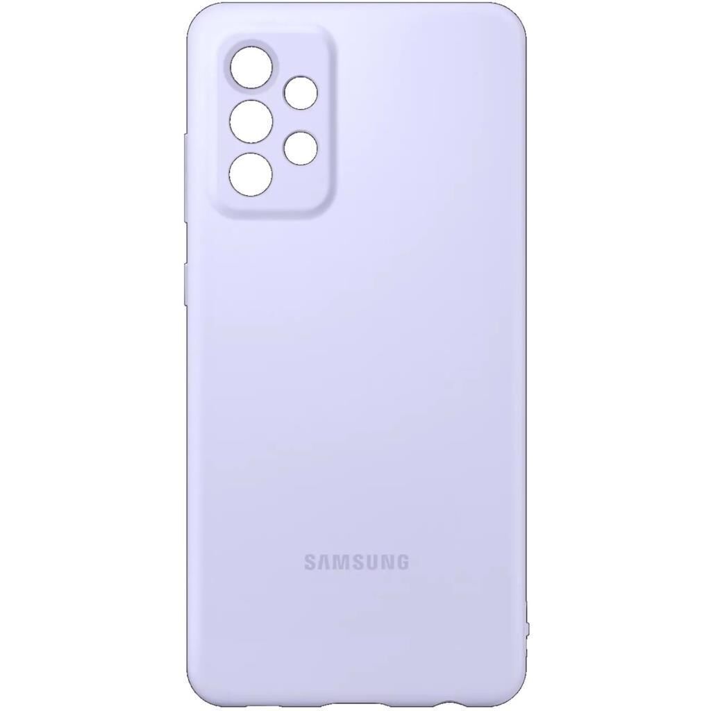 Galaxy A72 ile Uyumlu Slim Kılıf Mor EF-PA725TVEGWW