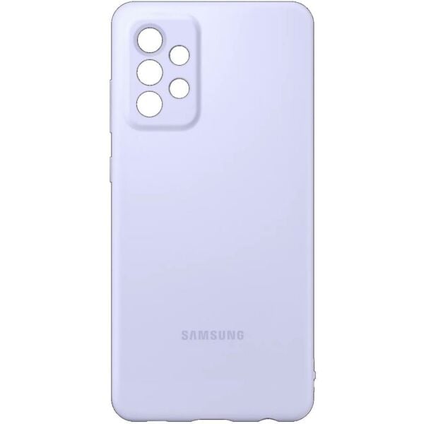 Galaxy A72 ile Uyumlu Slim Kılıf Mor EF-PA725TVEGWW