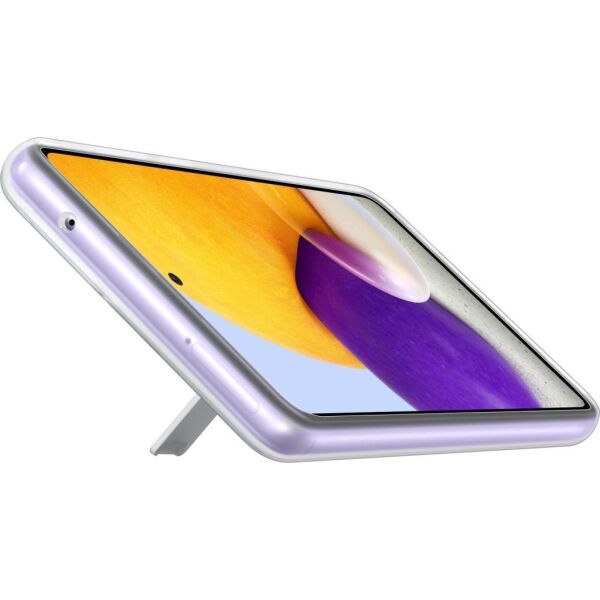 Galaxy A72 ile Uyumlu Clear Standing Kılıf Şefaf EF-JA725CTEGWW