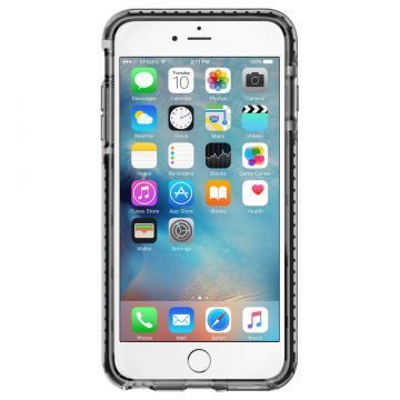 Spigen iPhone 6 Plus/6s Plus ile Uyumlu Kılıf Ultra Hybrid TECH Crystal Black