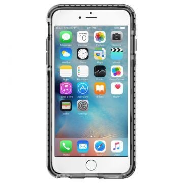 Spigen iPhone 6 Plus/6s Plus ile Uyumlu Kılıf Ultra Hybrid TECH Crystal Black