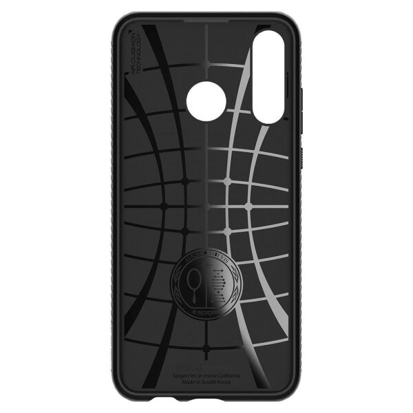 Spigen P30 Lite / Nova 4e ile Uyumlu Kılıf Liquid Air Matte Black