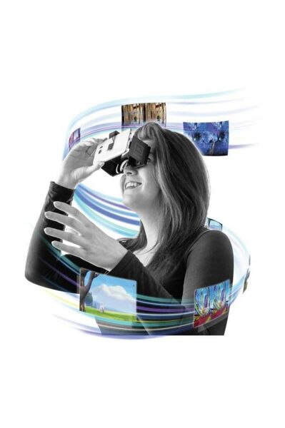 Trust 21562 Pixi 3D Katlanabilir Sanal Gerçeklik (VR) Gözlüğü