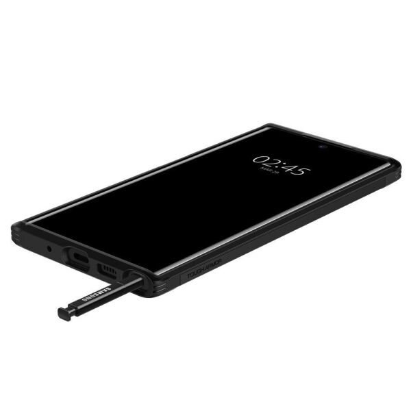 Spigen Galaxy Note 10 ile Uyumlu Kılıf Tough Armor Black