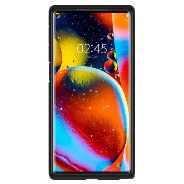 Spigen Galaxy Note 10 ile Uyumlu Kılıf Tough Armor Black