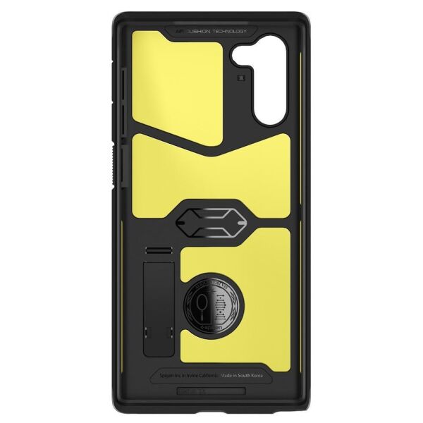 Spigen Galaxy Note 10 ile Uyumlu Kılıf Tough Armor Black