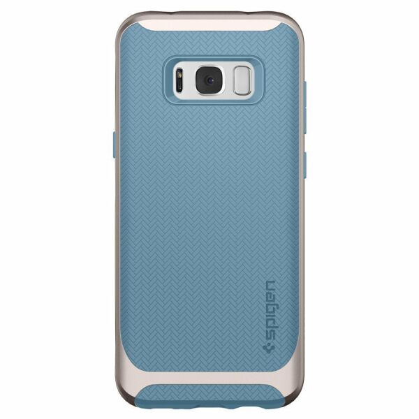 Spigen Galaxy S8 Plus ile Uyumlu Kılıf Neo Hybrid Niagara Blue