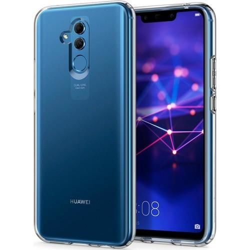 Spigen Mate 20 Lite ile Uyumlu Kılıf Liquid Crystal 4 Tarafı Koruma