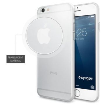 Spigen iPhone 6/6s ile Uyumlu Kılıf Air Skin Ultra İnce Soft Clear