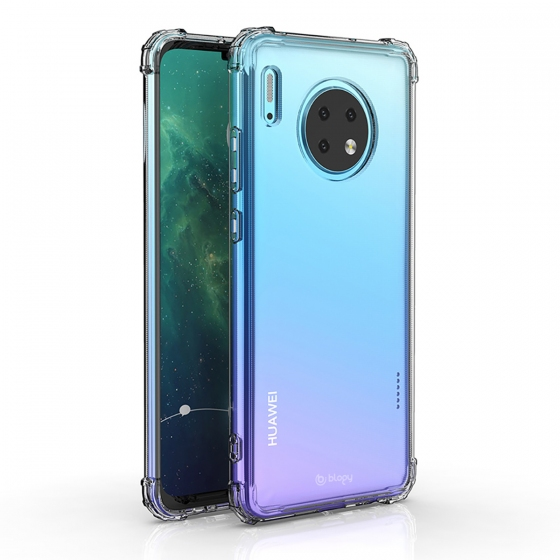 Blogy Mate 30 ile Uyumlu Crystal Fit Kılıf Crystal Clear