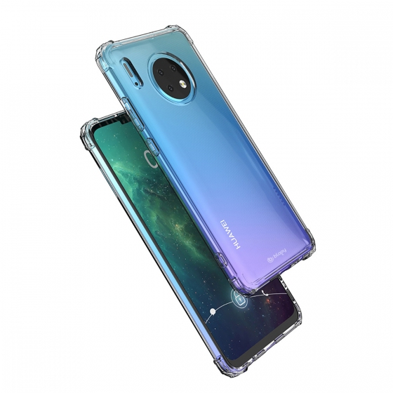 Blogy Mate 30 ile Uyumlu Crystal Fit Kılıf Crystal Clear