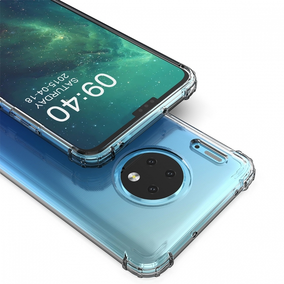 Blogy Mate 30 ile Uyumlu Crystal Fit Kılıf Crystal Clear