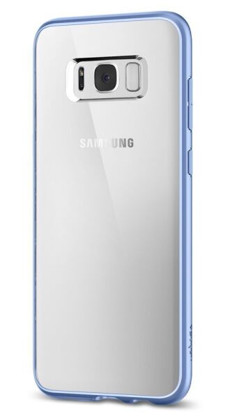 Spigen Galaxy S8 Plus ile Uyumlu Kılıf Ultra Hybrid Blue Coral