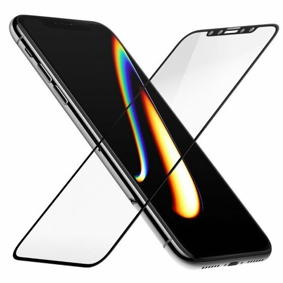 Buff iPhone X 5D ile Uyumlu Glass Ekran Koruyucu