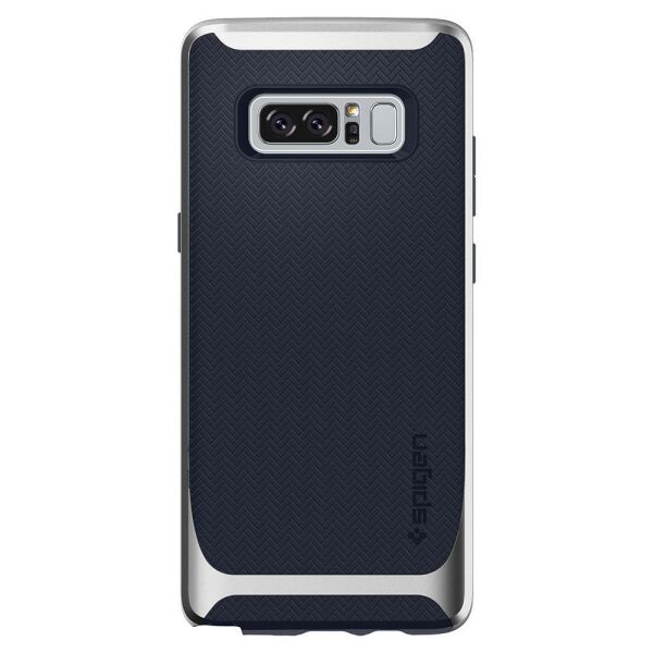 Spigen Galaxy Note 8 ile Uyumlu Kılıf Neo Hybrid Silver Arctic