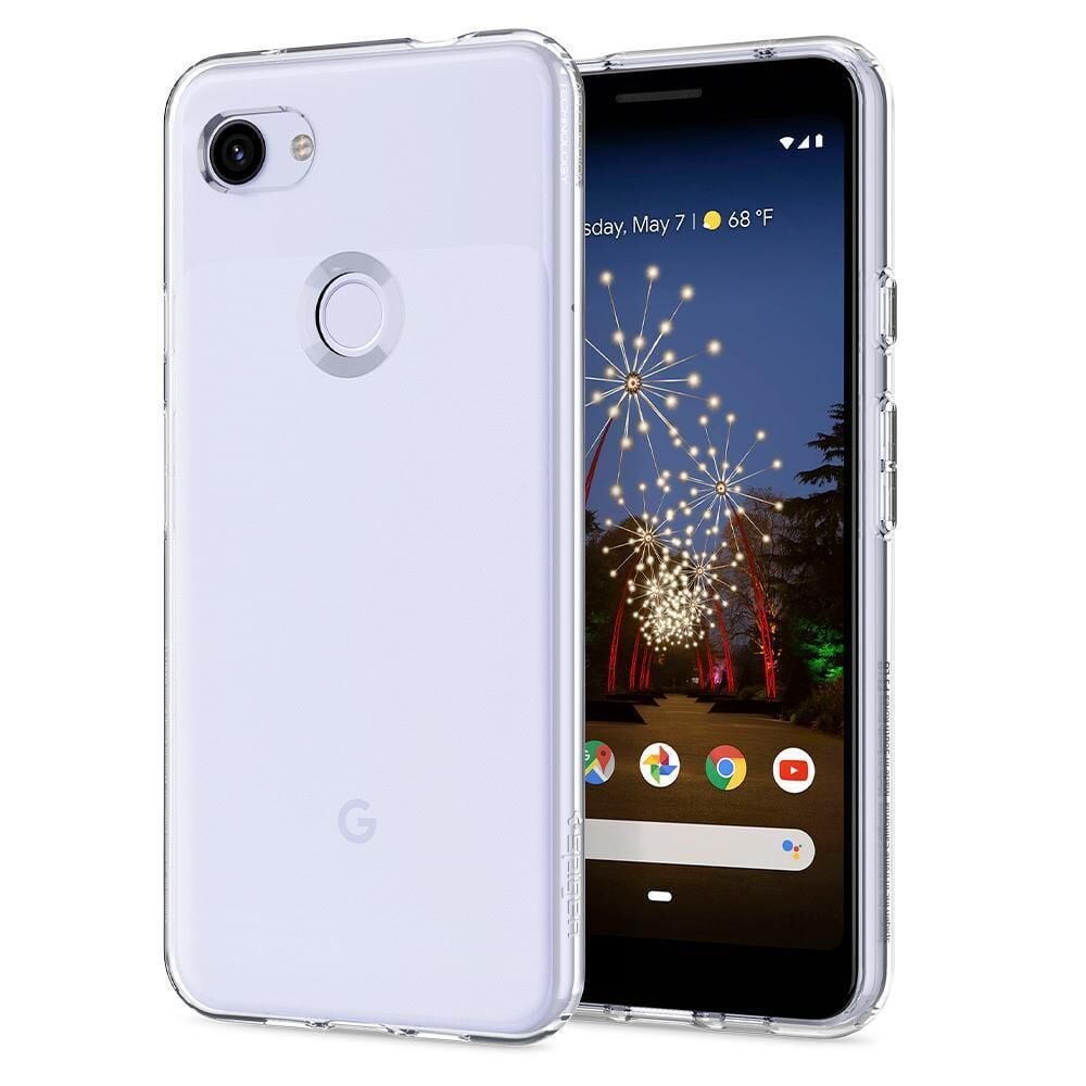 Spigen Pixel 2 XL ile Uyumlu Kılıf Liquid Crystal 4 Taraflı Koruma