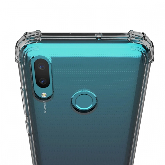 Blogy P Smart 2019 ile Uyumlu Crystal Fit Kılıf Smoke Black