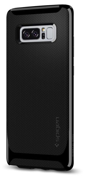 Spigen Galaxy Note 8 ile Uyumlu Kılıf Neo Hybrid Shiny Black