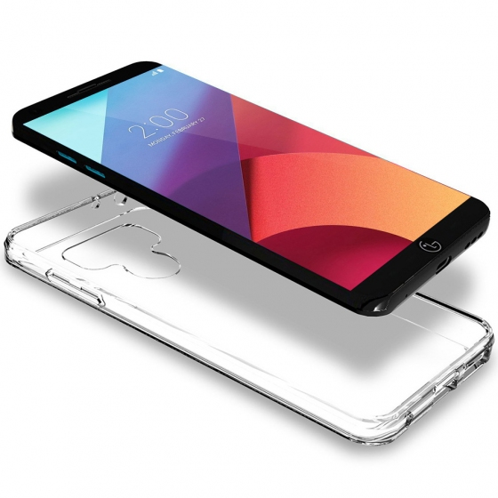 Buff G6 ile Uyumlu Air Hybrid Kılıf Crystal Clear