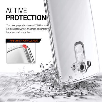 Spigen G4 ile Uyumlu Kılıf Ultra Hybrid Crystal Clear