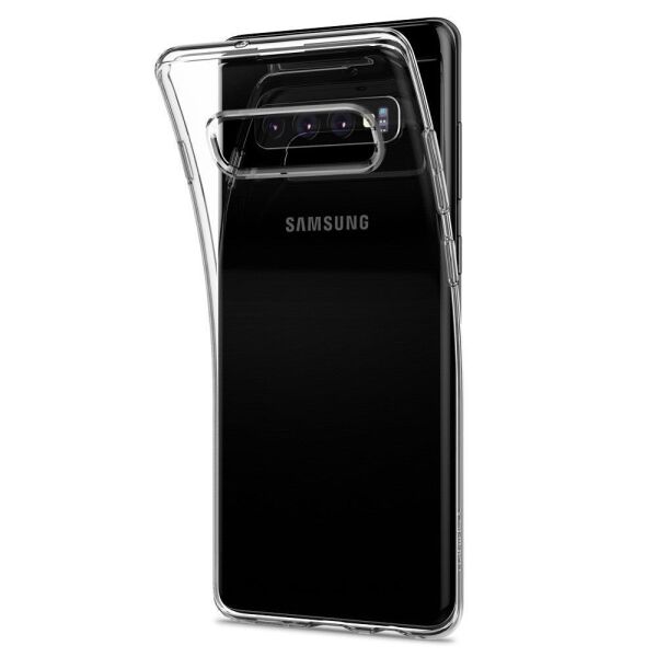 Spigen Galaxy S10 Plus ile Uyumlu Kılıf, Liquid Crystal Crystal Clear