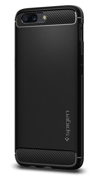 Spigen 5 ile Uyumlu Kılıf Rugged Armor Black