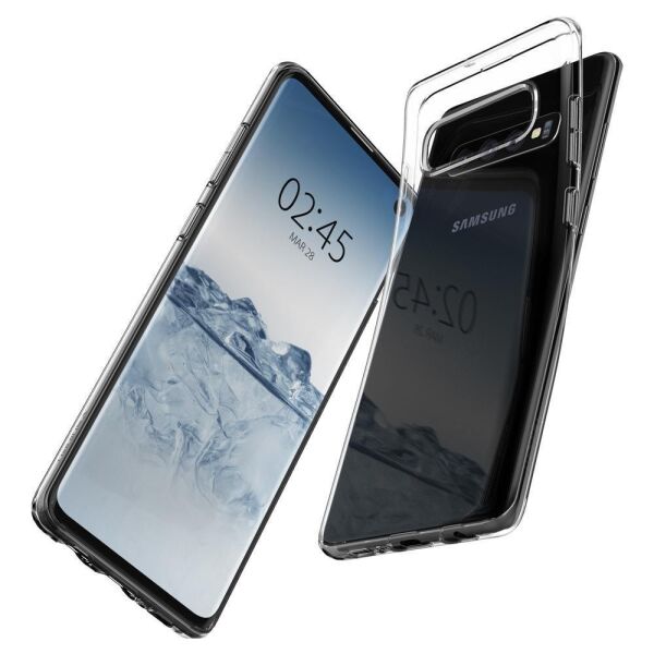 Spigen Galaxy S10 ile Uyumlu Kılıf, Liquid Crystal Crystal Clear