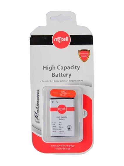 Mytell 6300 ile Uyumlu MBT-01 BL-4C Batarya