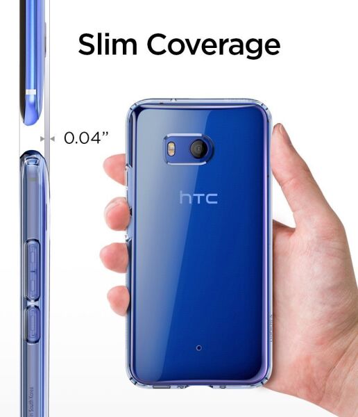 Spigen U11 ile Uyumlu Kılıf Liquid Crystal 4 Tarafı Kapalı
