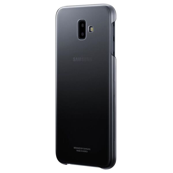 Galaxy J6 Plus ile Uyumlu Gradation Kılıf Siyah EF-AJ610CBEGWW(Out)