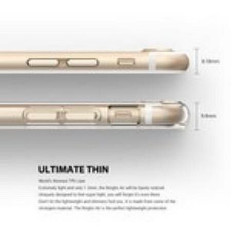 Ringke Air iPhone 7/8 ile Uyumlu Kılıf Crystal Clear Ultra Hafif Esnek İnce Şeffaf Transparan