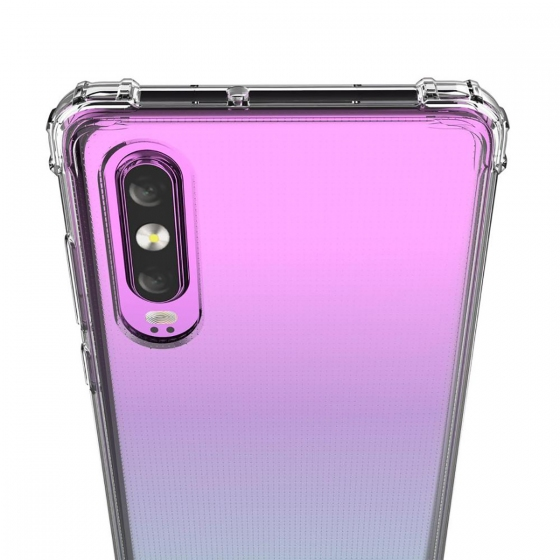 Blogy P30 Crystal ile Uyumlu Fit Kılıf Crystal Clear