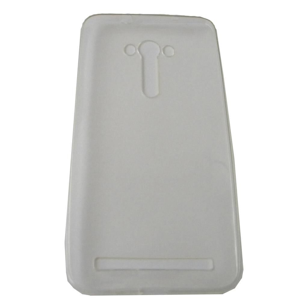 Zenfone 2 ile Uyumlu 0.2mm Soft Silikon Kılıf Şeffaf