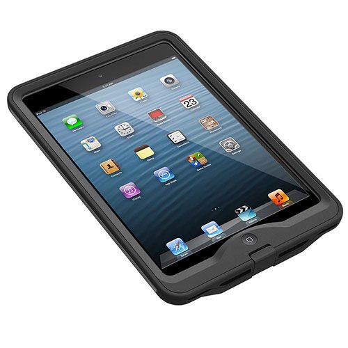 LifeProof iPad Mini ile Uyumlu Nüüd Ultra Koruma Kılıfı Siyah (Out)
