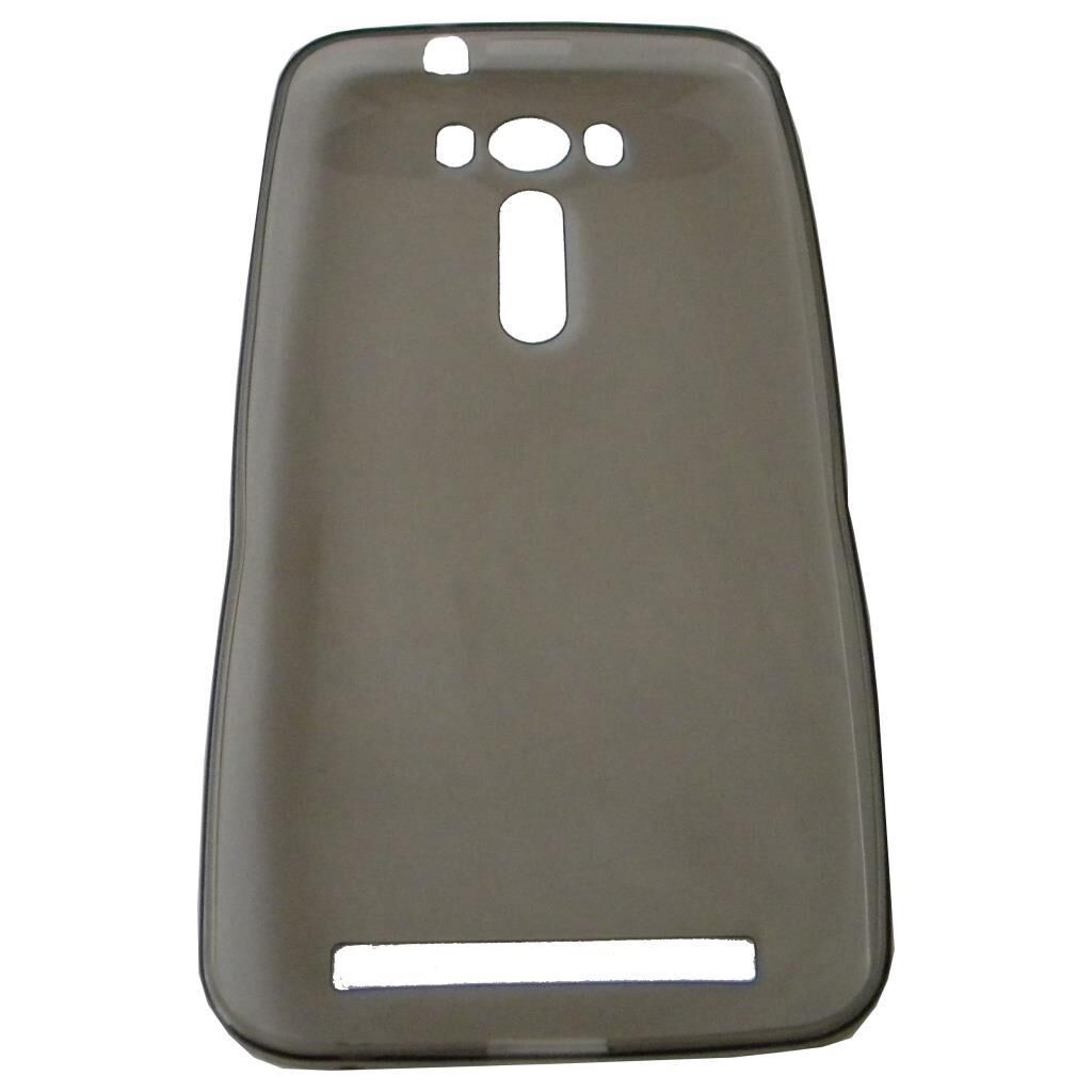 Zenfone 2 ile Uyumlu 0.2mm Soft Silikon Kılıf Siyah