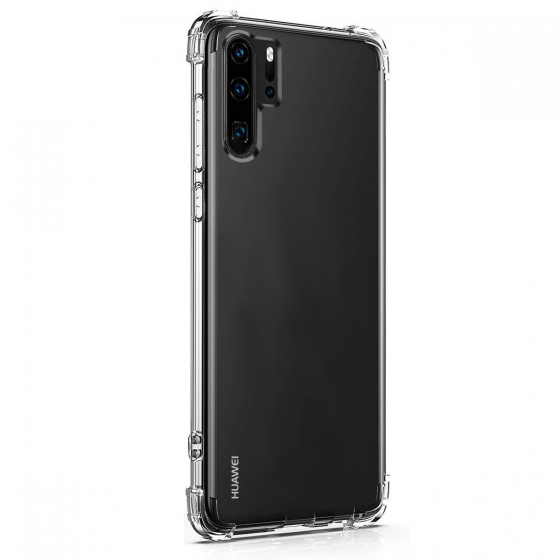 Blogy P30 Pro ile Uyumlu Crystal Fit Kılıf Crystal Clear