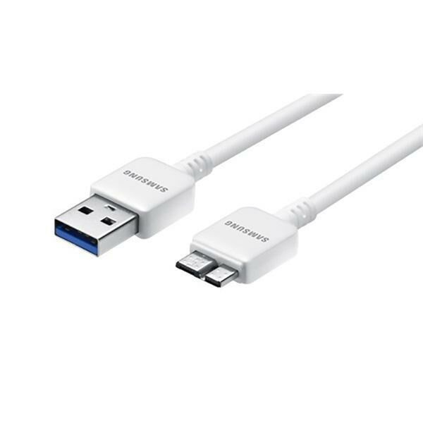 Galaxy Note 3 N9000 ile Uyumlu USB 3.0 Data ve Şarj Kablosu Beyaz