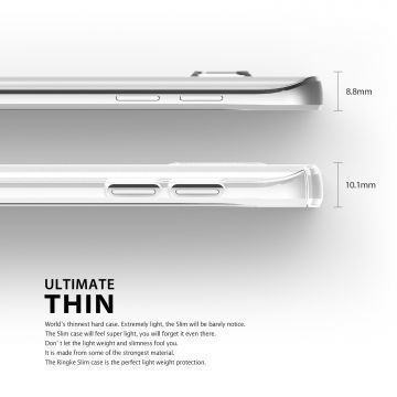 Ringke Slim Frost Galaxy Note 5 ile Uyumlu Kılıf Pink 4 Tarafı Saran Tam Koruma İnce Buzlu Şeffaf