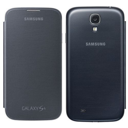 Galaxy S4 ile Uyumlu Flip Cover Kılıf Siyah EF-FI950BBEGWW (Out)