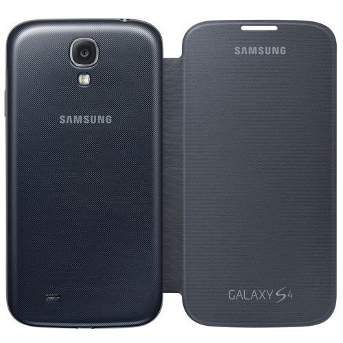 Galaxy S4 ile Uyumlu Flip Cover Kılıf Siyah EF-FI950BBEGWW (Out)
