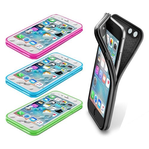 Cellular Line Suya Dayanıklı Voyager Compact Kılıf iPhone 6/6S ile Uyumlu Siyah