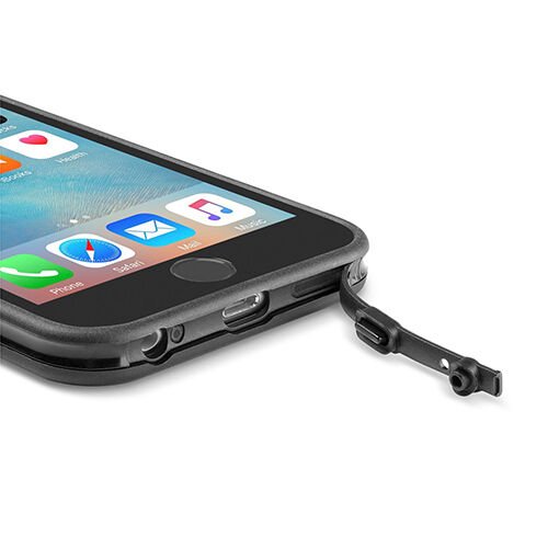 Cellular Line Suya Dayanıklı Voyager Compact Kılıf iPhone 6/6S ile Uyumlu Siyah