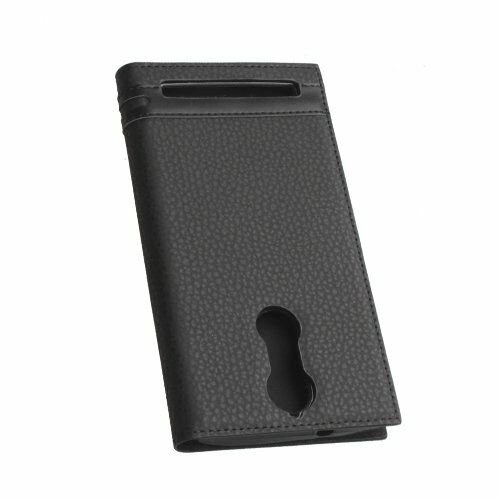 K5 Note ile Uyumlu Kılıf Elite Serisi Yan Model Kapaklı Siyah