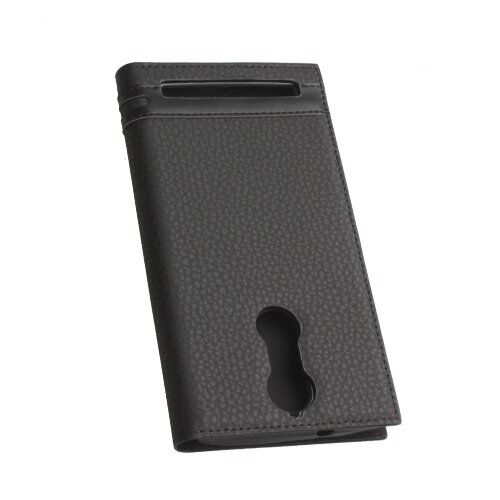 K5 Note ile Uyumlu Kılıf Elite Serisi Yan Model Kapaklı Siyah