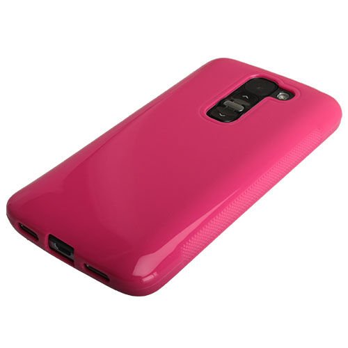 G2 Mini ile Uyumlu Kılıf Silikon Parlak Pembe